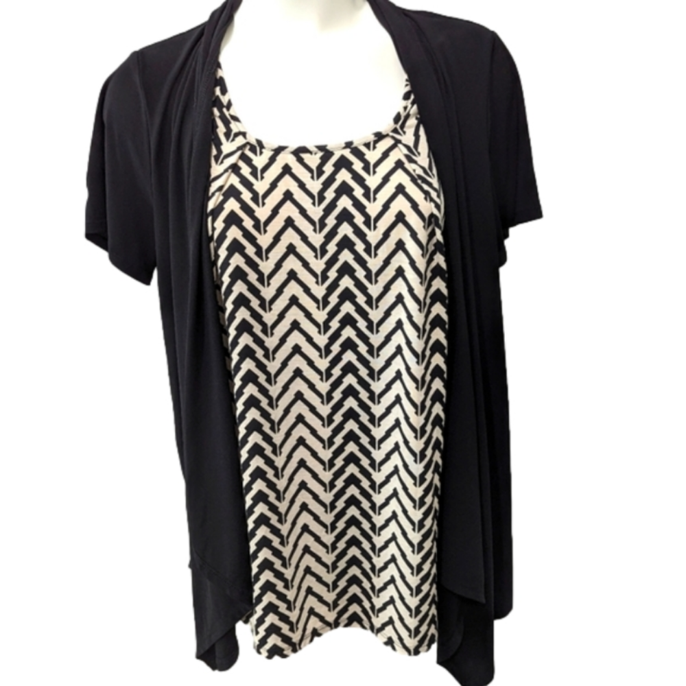 Naif layered blouse, size Large